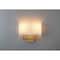 Access Lighting Mid Town, 2 Light LED Wall Sconce, Antique Brushed Brass Finish, Fabric 64062LEDDLP-ABB/WH - alternate 5